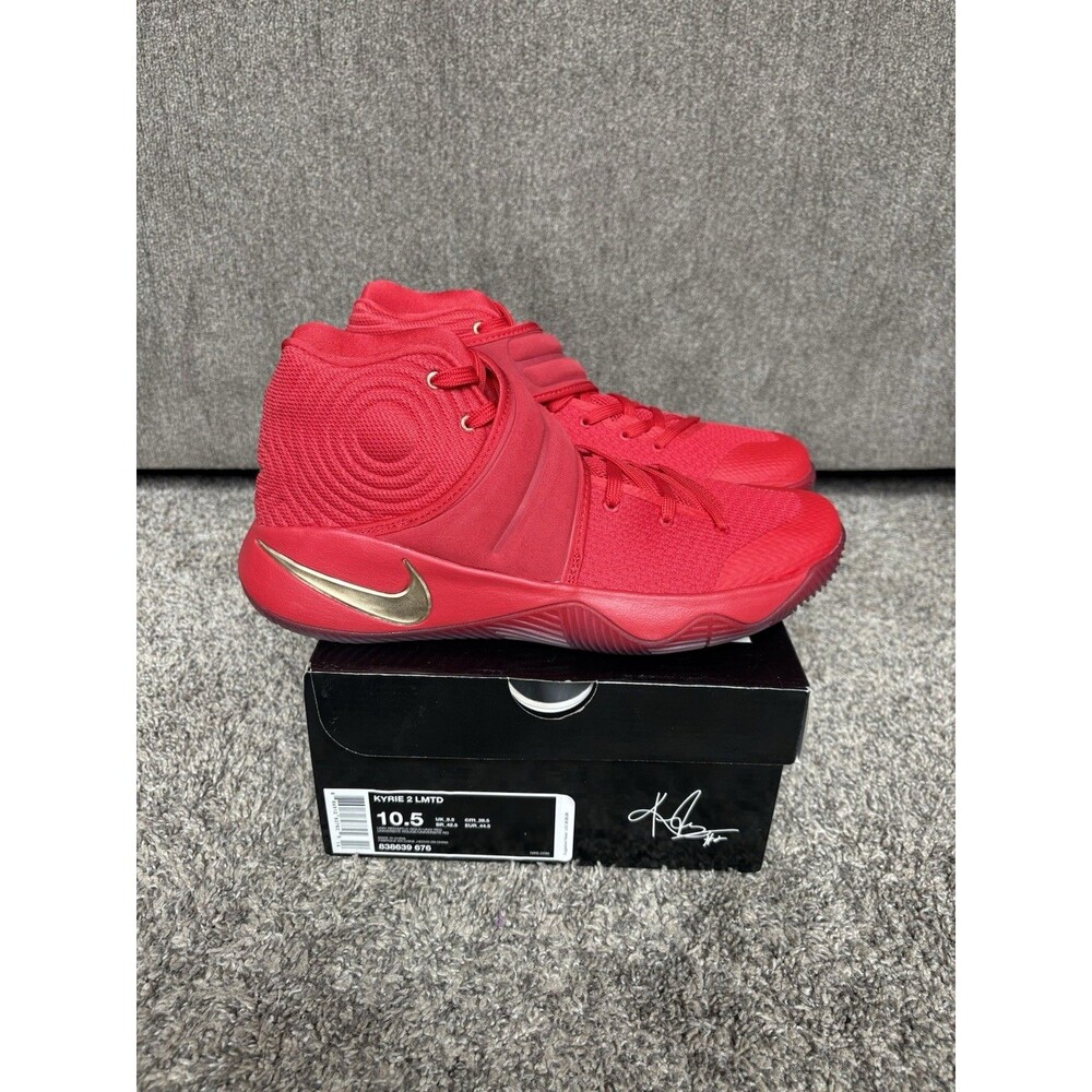 Nike Kyrie 2 Gold Swoosh Olympic Size 10.5 Men's